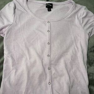 Kids Purple Short Sleeve Shirt